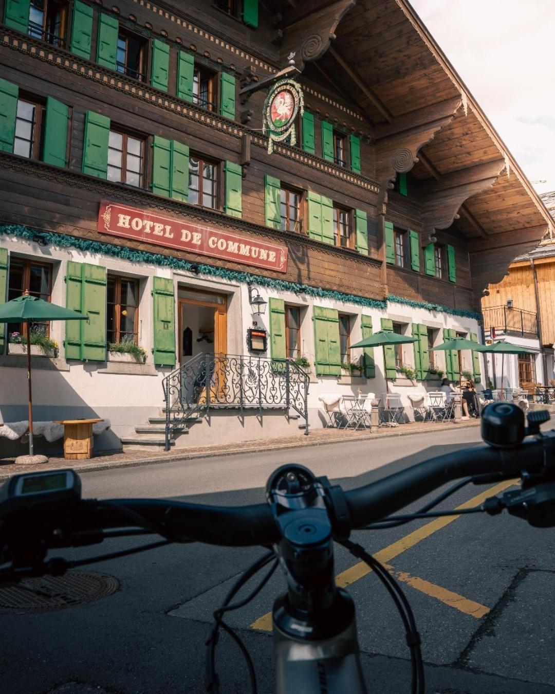 Hotel De Commune Gstaad Exterior foto